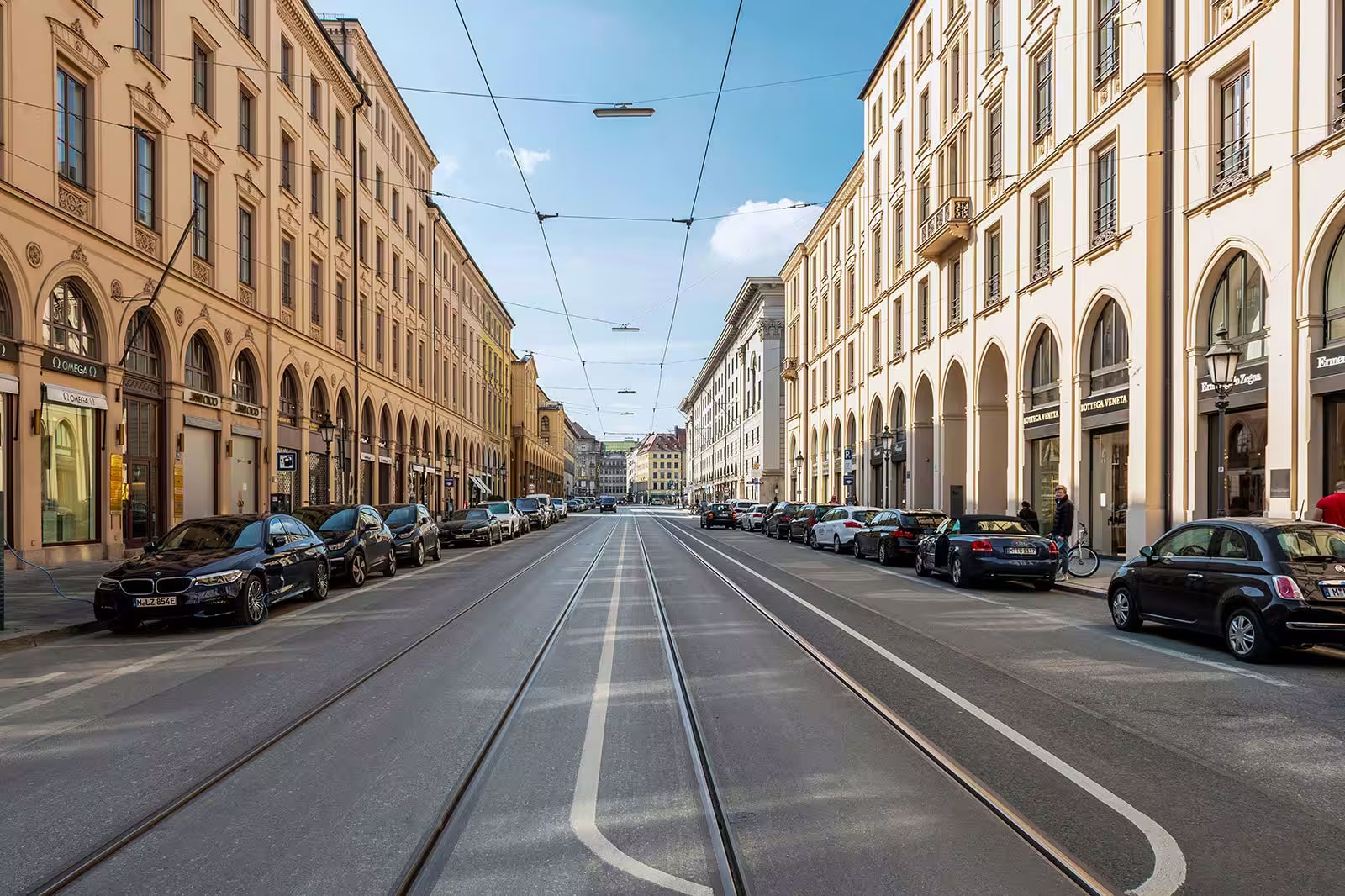 Maximilianstrasse is considered the most exclusive shopping district in Munich