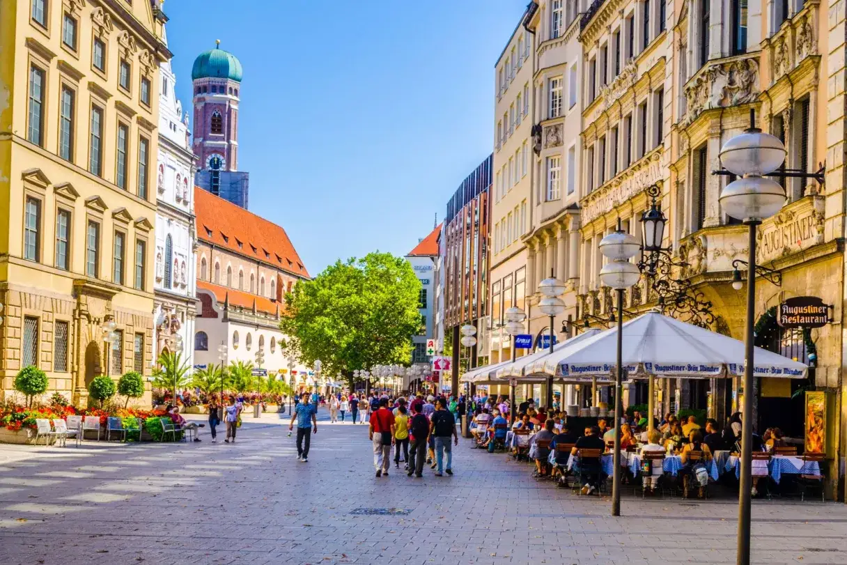التسوق في ميونخ المانيا