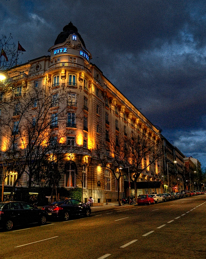 فندق ريتز الملكي مدريد اسبانيا