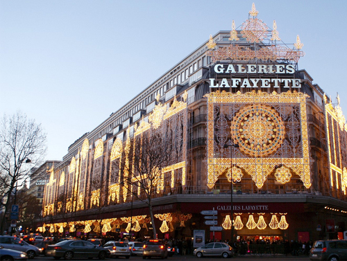 التسوق في باريس galeries-lafayette